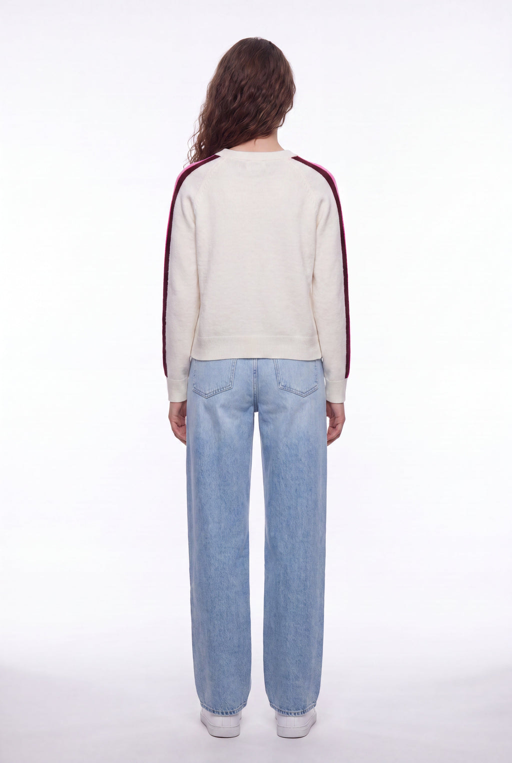 Pull col rond P-NANA MIDDLE WHITE - 2
