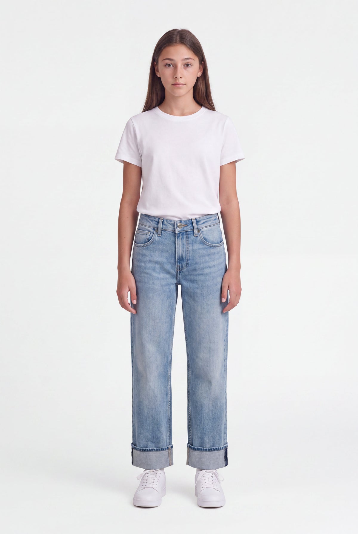 Jean BOYFRIEND JR FRIPP/INDIGO CLAIR - 1