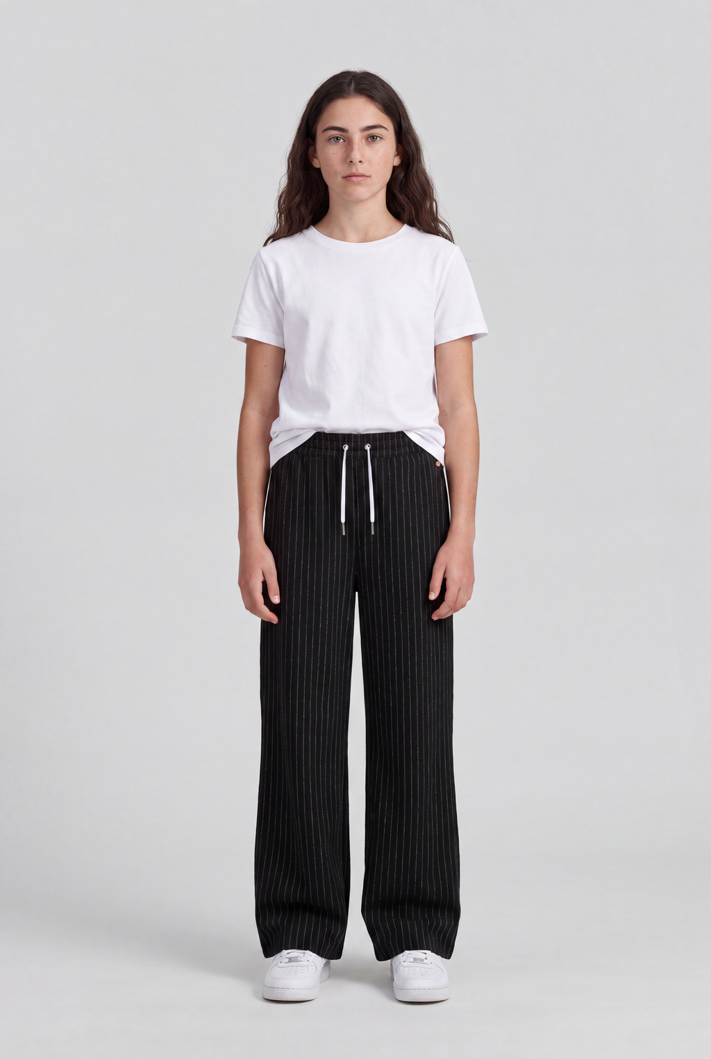 Pantalon P-BETTY JR MELANGE BLACK - 1