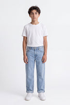 Jean droit DAD PANT JR FRIPP/INDIGO CLAIR - 1