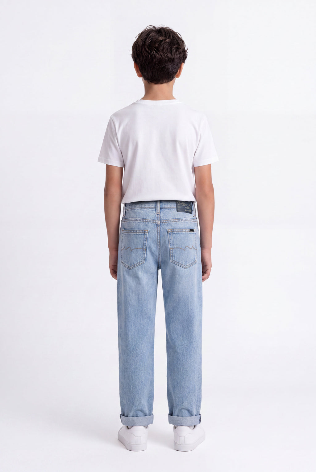 Jean droit DAD PANT JR FRIPP/INDIGO CLAIR - 2