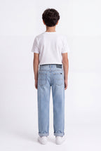 Jean droit DAD PANT JR FRIPP/INDIGO CLAIR - 2