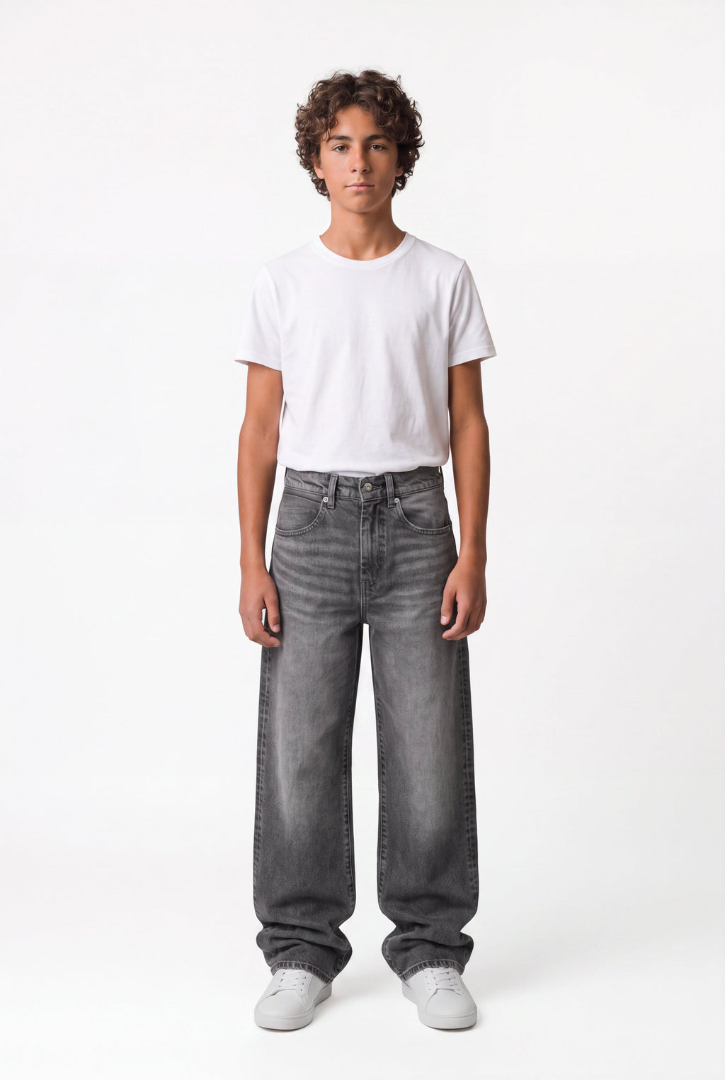 Jean baggy BIG MEMPHIS JR GREY - 1