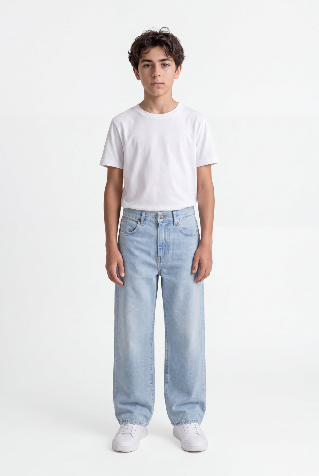 Jean baggy BIG MEMPHIS JR BLEACHED - 1
