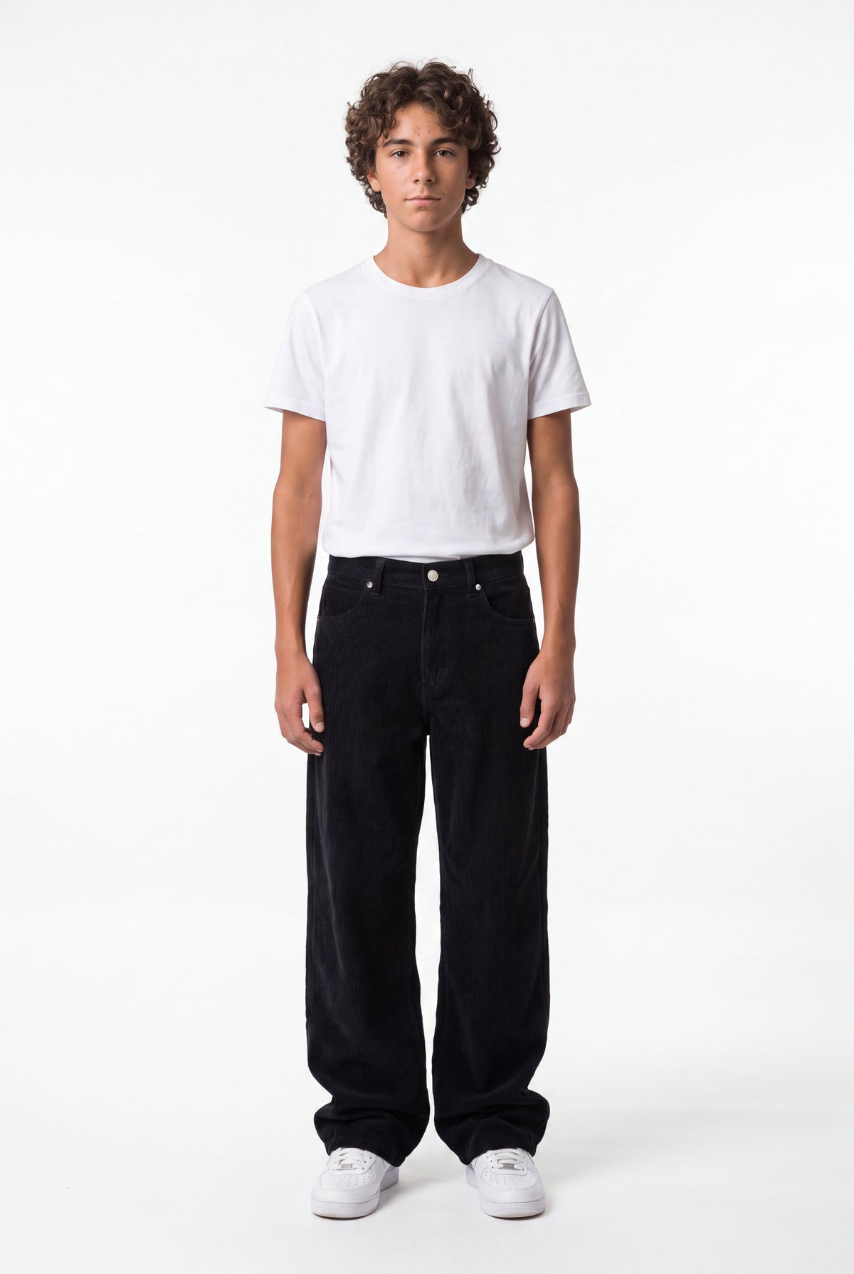 Pantalon baggy BIG MEMPHIS JR NOIR - 1