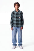 Chemise C-THYA ML JR VERT PIN - 1