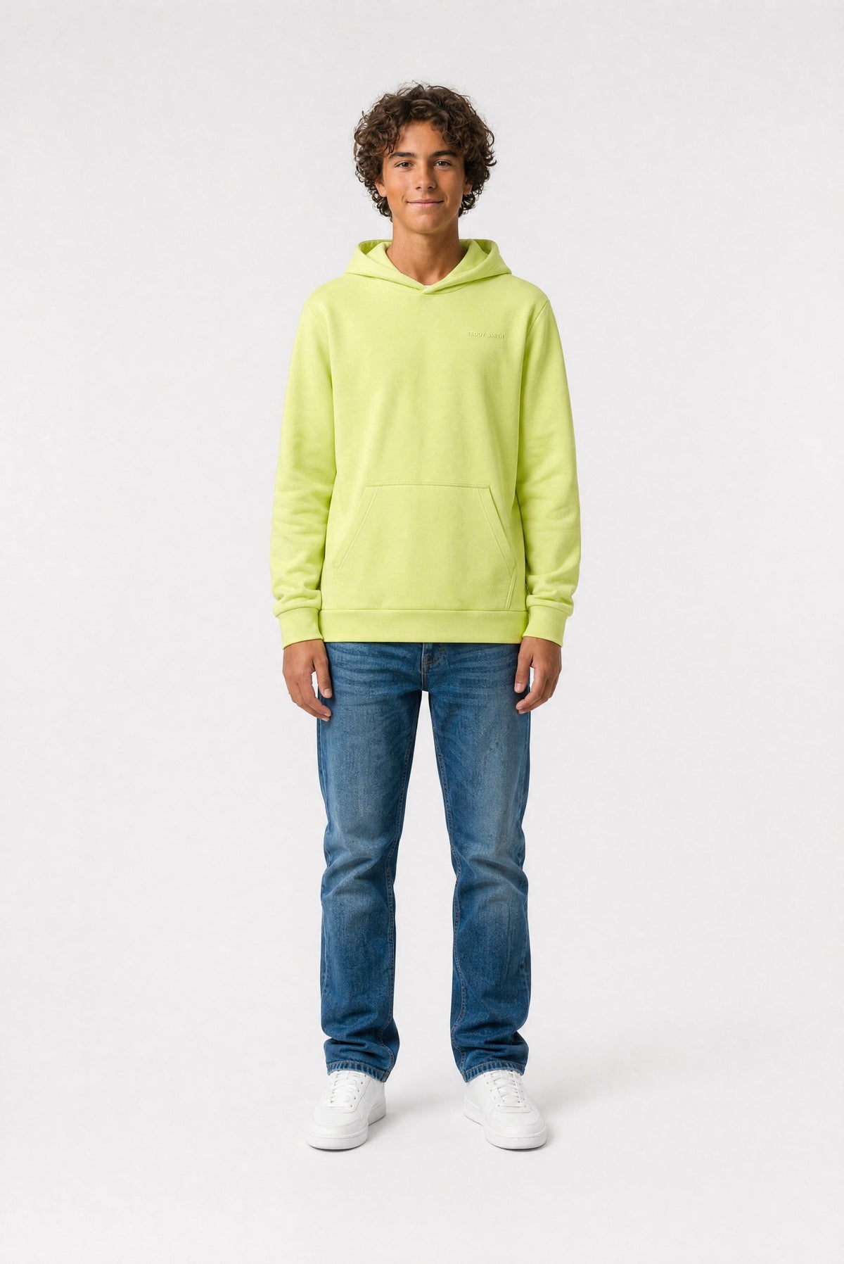 Sweat à capuche S-NARK HOODY JR CITRONNADE - 1
