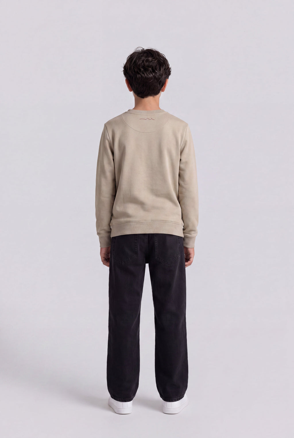 Sweat col rond S-NARK RC JR BLEACH KAKI - 2