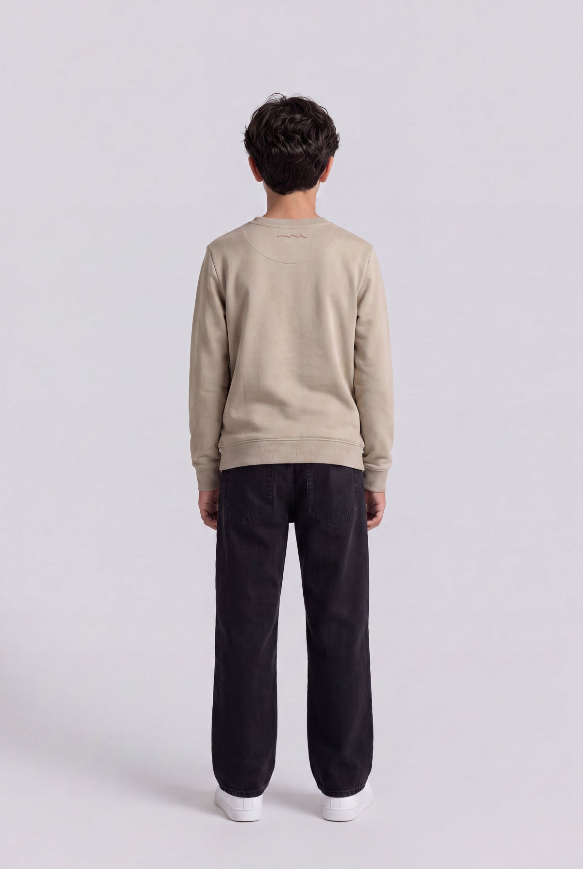 Sweat col rond S-NARK RC JR BLEACH KAKI - 2