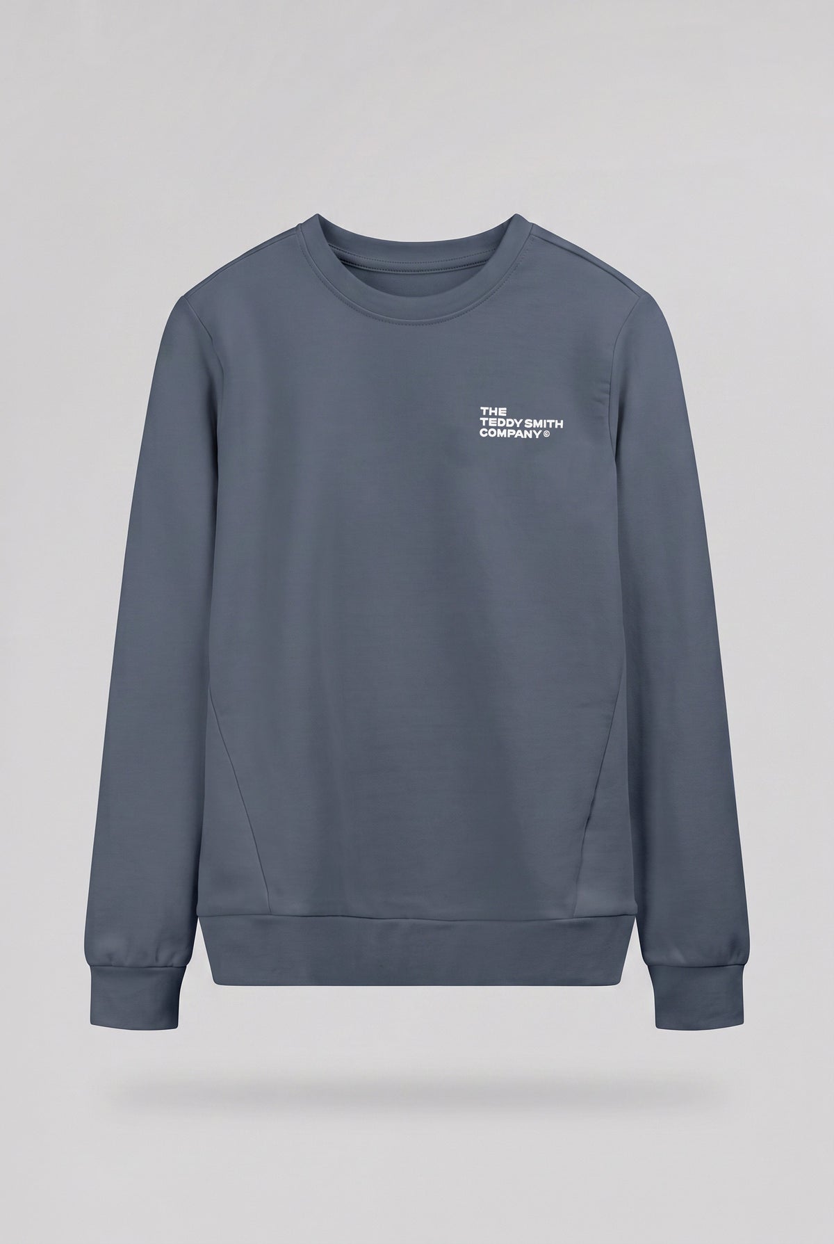 Sweat col rond S-COMPANY RC JR GRIS METEORE - 1