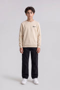 Sweat col rond S-COMPANY RC JR CREAM - 1