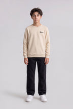 Sweat col rond S-COMPANY RC JR CREAM - 1