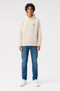 Sweat sherpa à capuche S-OFT HOODY JR CREAM - 1