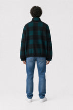 Blouson polaire B-CHARLES JR VERT PIN - 2