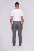 Pantalon ville P-CONRAD GRIS CHINE - 2