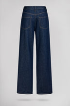 Jean droit taille basse TOMBOY DARK BLUE - 2