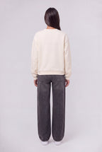 Sweat oversize S-VAYA RC MIDDLE WHITE - 2
