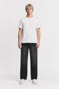 Pantalon en velours côtelé P-YORK VELVET U BLACK USED - 1