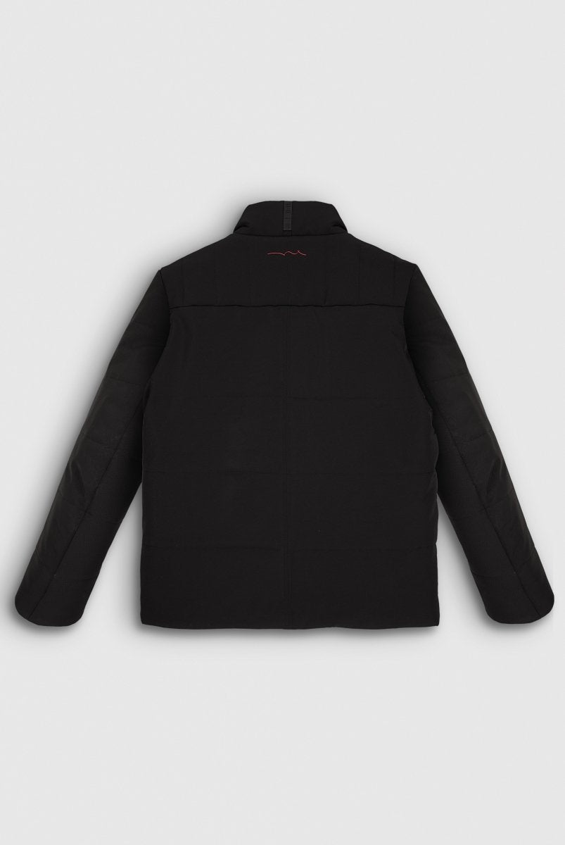 Blouson zippé déperlant B-MEVEN CHARBON - 2