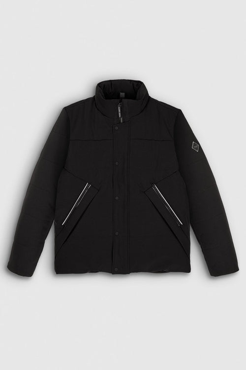 Blouson zippé déperlant B-MEVEN CHARBON - 1